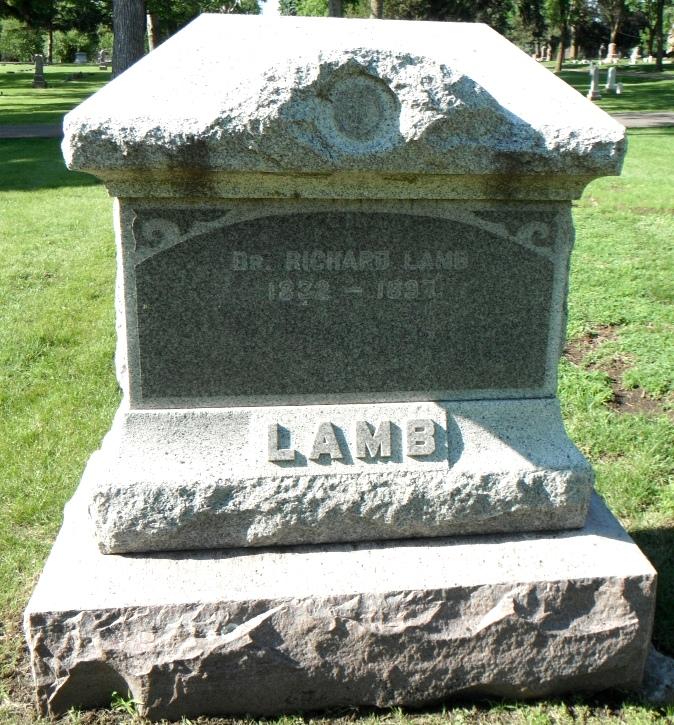 Richard Lamb's Headstone