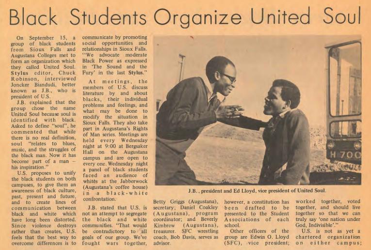 Black Students Organize United Soul 